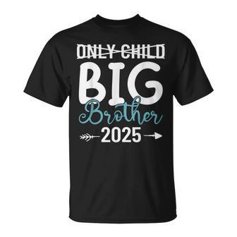 Only Child Big Brother 2025 Promoted To Big Brother 2025 T-Shirt - Monsterry CA