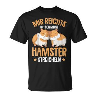 Children's Mir Reichts Ich Geh Meine Hamster Streicheln T-Shirt - Seseable