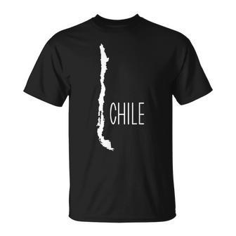 Chile Map T-Shirt - Monsterry UK