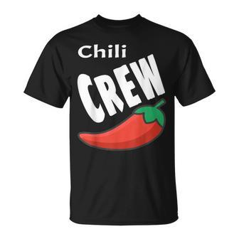 Chili Crew Lustiger Chili-Cook-Off-Gewinner Für Feinschmecker T-Shirt - Seseable
