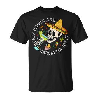 Chip Dippin And Margarita Sippin Cinco De Mayo Drinking T-Shirt - Monsterry CA