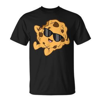 Chocolate Chip Cookie Relaxing Kawaii Cookie T-Shirt - Monsterry AU