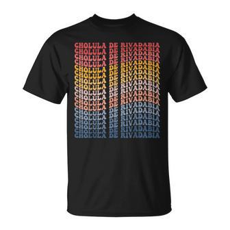 Cholula De Rivadabia City Groovy Retro T-Shirt - Monsterry UK