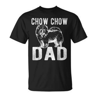 Chow Chow Dad Chow Chow Dog Owner Chow Chow Father T-Shirt - Monsterry CA