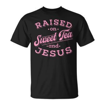Christian Southern Girls Sweet Tea And Jesus T-Shirt - Monsterry DE