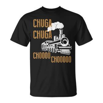 Chuga Chuga Choo Choo Express Train T-Shirt - Monsterry