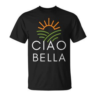 Ciao Bella Farmer Italian Bellissima Italy T-Shirt - Monsterry