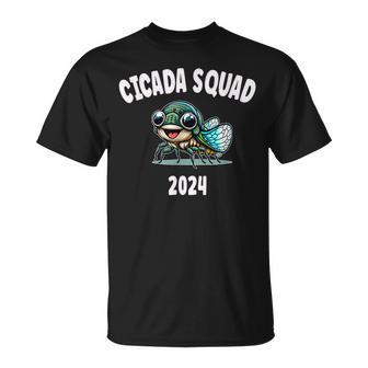 Cicada Squad 2024 Periodical Cicada Lover T-Shirt | Mazezy