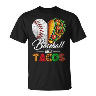 Cinco De Mayo Baseball Tacos T-Shirt | Mazezy