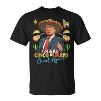 Cinco De Mayo Make Cinco De Mayo Great Again Donald Trump T-Shirt | Mazezy DE