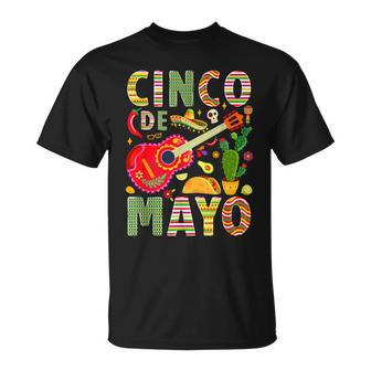 Cinco De Mayo Mexican Fiesta Celebrate 5 De Mayo May 5 Party T-Shirt | Mazezy
