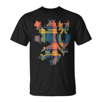 Clan Buchanan Tartan Scottish Family Name Scotland Pride T-Shirt - Seseable