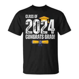 Class Of 2024 Congrats Grad Graduate Congratulations Senior T-Shirt - Monsterry