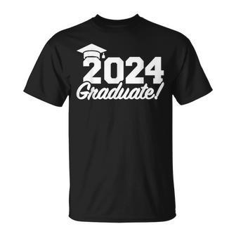Class Of 2024 Graduate T-Shirt | Mazezy DE