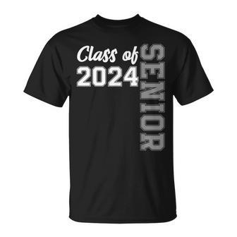 Class Of 2024 Senior 24 High School Graduation Party T-Shirt - Monsterry DE