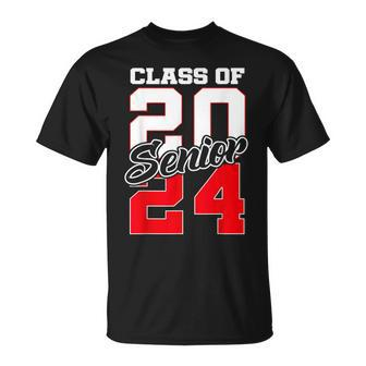 Class Of 2024 Senior 24 High School Graduation T-Shirt - Seseable