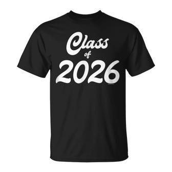 Class Of 2026 Graduation School Spirit Her Senior Class T-Shirt - Monsterry UK
