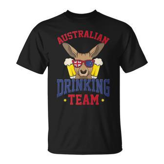 Classic Australian Drinking Team Best Australia T-Shirt - Monsterry AU