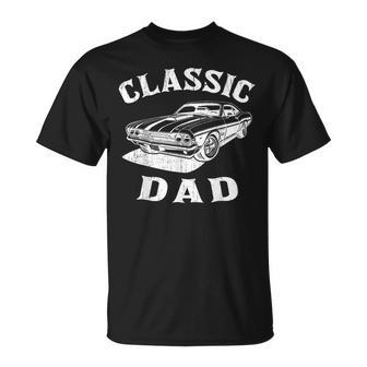 Classic Dad Classic Sport Muscle Car For Fathers Day T-Shirt - Thegiftio UK