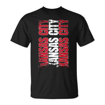 Classic Kansas City Usa City Pride Grunge Kc T-Shirt - Monsterry DE