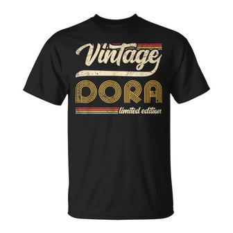 Classic Personalized Vintage Dora Limited Edition Women T-Shirt | Mazezy