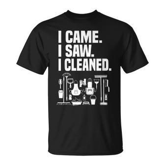 Cleaning House Cleaner And Housekeeper T-Shirt - Thegiftio UK