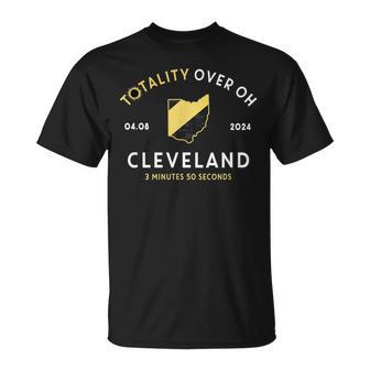 Cleveland Ohio Total Solar Eclipse Totality April 8 2024 T-Shirt - Monsterry UK