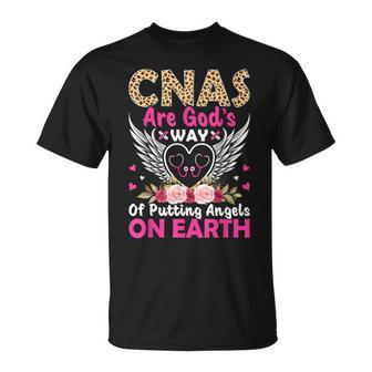 Cnas Are God's Way Of Putting Angels On Earth T-Shirt - Seseable