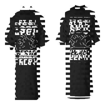 Coach Perfecto Regalo De Entrenador Deportivo Camiseta unisex - Regaloses