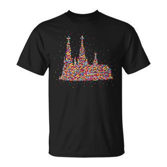 Cologne Cathedral Carnival Confetti Idea S T-Shirt - Seseable