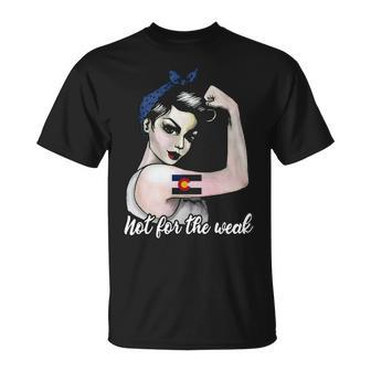 Colorado Not For The Weak Girls T-Shirt | Mazezy
