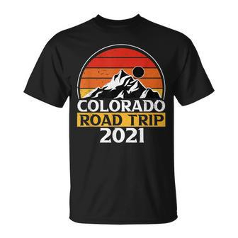 Colorado Road Trip Family Vacation Getaway Denver Matching T-Shirt - Monsterry DE