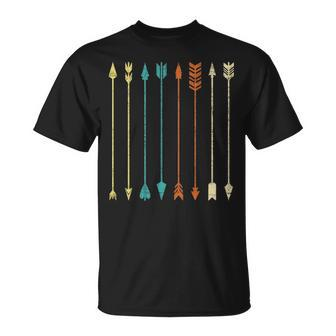 Colorful Arrows Archery Bowman Bowhunting Archer T-Shirt | Mazezy