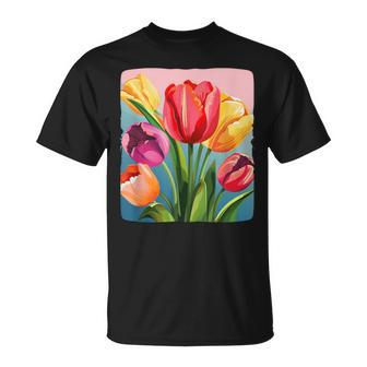 Colorful Tulip Costume T-Shirt - Seseable