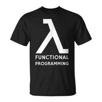 Computer Science Functional Programming Lambda T-Shirt - Monsterry