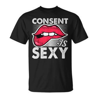 Consent Is Sexy Empowerment Awareness T-Shirt - Monsterry AU