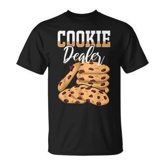 Cookie Dealer Cute Cookie Lover Baker Pastry Maker T-Shirt - Monsterry