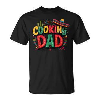 Cooking Dad Papa Cook Father Daddy Father's Day T-Shirt - Seseable