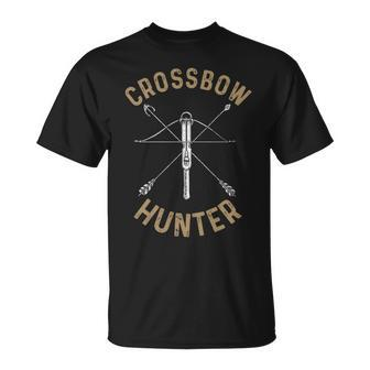 Cool Crossbow Archery Arrow Bow Hunting Gear T-Shirt | Mazezy