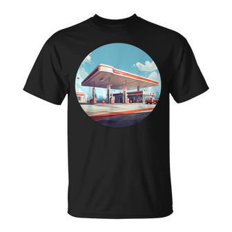 Cool Gas Station Costume T-Shirt - Monsterry UK