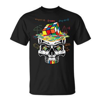 Cool Math Rubik Rubix Rubics Player Cube Math Lovers Hommes Garçon T-Shirt - Cadeauxyz