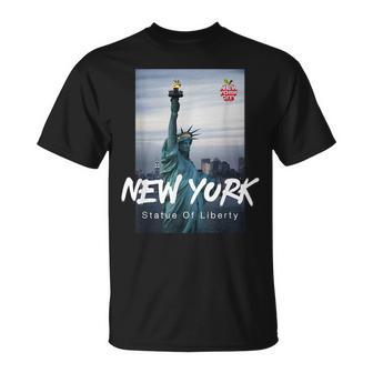 Cool New York City Statue Of Liberty T New York City T-Shirt - Monsterry CA