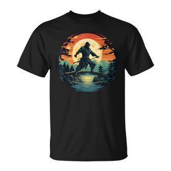 Cool Shinobi Ninja Outfit With Sunset T-Shirt | Mazezy UK