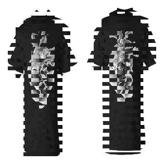 Corazón Anatómico Detalle Asombroso Camiseta unisex - Regaloses