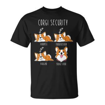 Corgi Security Corgi Dog Humor T-Shirt - Monsterry