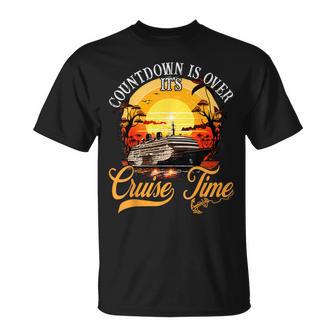 Countdown Is Over It's Cruise Time Cruising Lover Cruiser T-Shirt - Monsterry AU