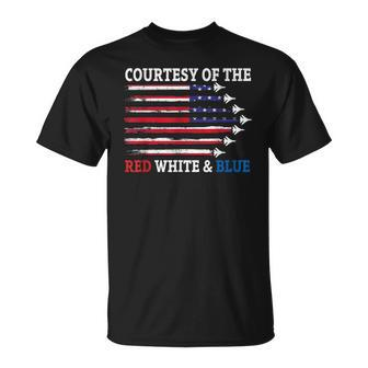 Courtesy Of The Red White And Blue T-Shirt - Thegiftio UK