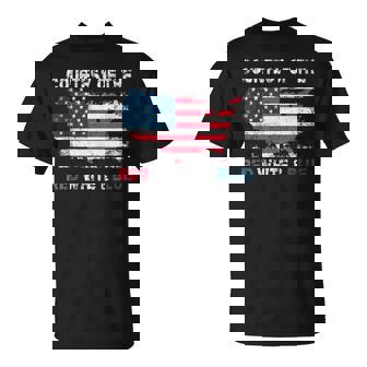 Courtesy Of The Red White And Blue Vintage America Us Flag T-Shirt | Mazezy