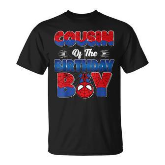 Cousin Of The Birthday Boy Spider Family Matching T-Shirt - Seseable