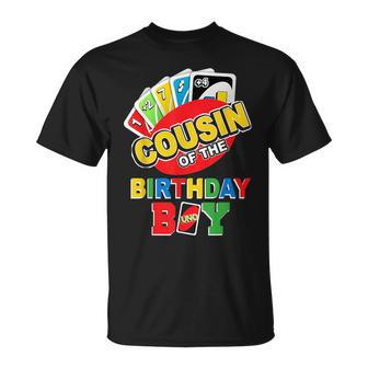 Cousin Of The Birthday Boy Uno Daddy Father 1St Bday T-Shirt - Thegiftio